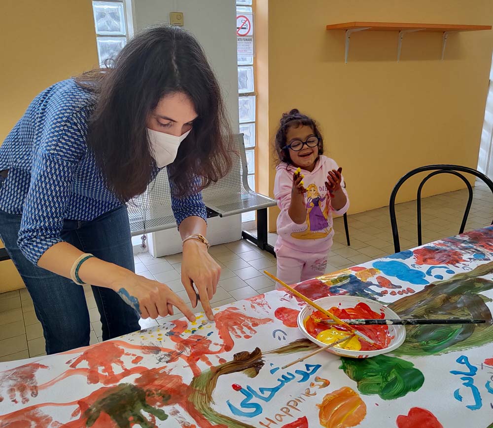 Margherita, care coordinator, e Arshida che affronta la sindrome di Hurler